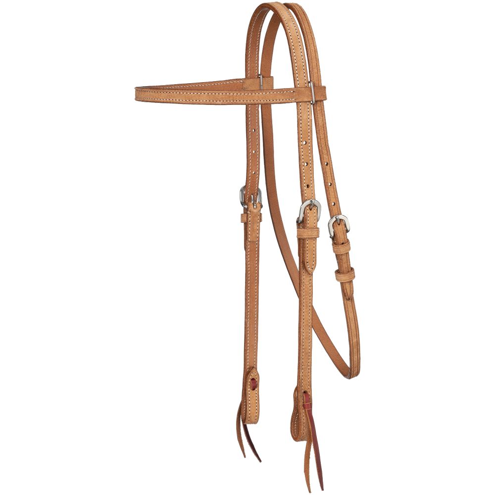 Royal King Plain Leather Browband Headstall
