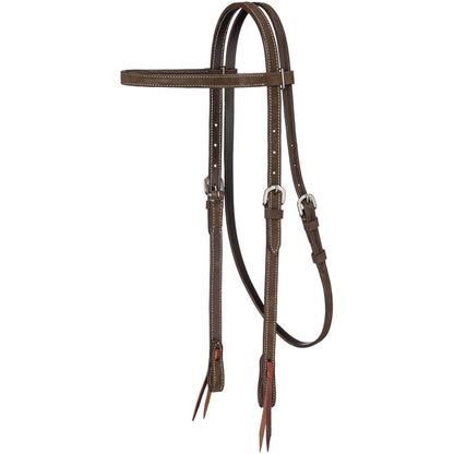 Royal King Plain Leather Browband Headstall