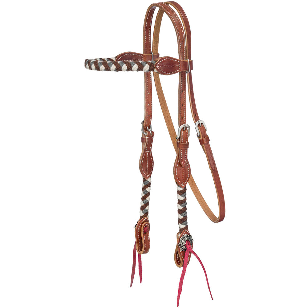 Tough1 Wool String Browband Headstall