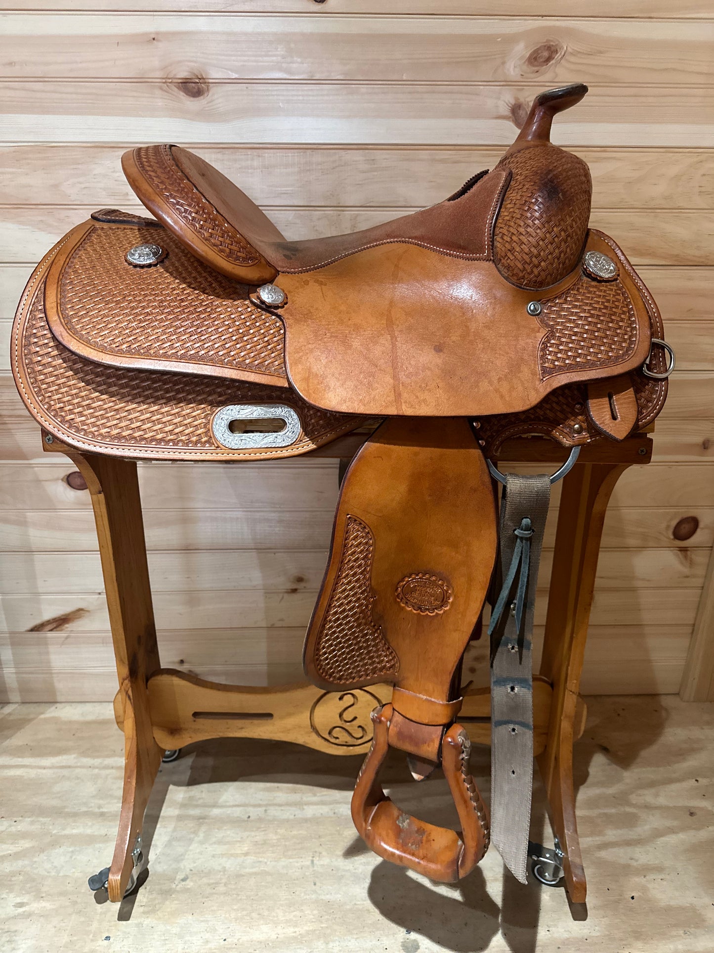 14.5” Billy Cook Original Reining Western Saddle Model 3294