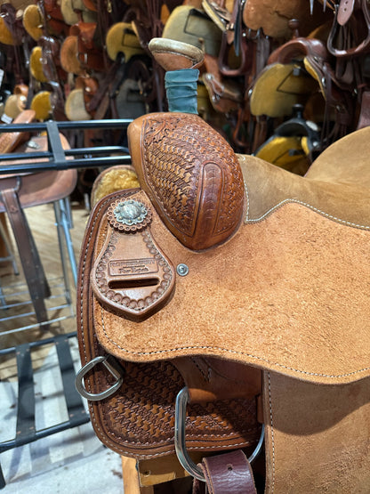 14.5” RopeSmart Pro Roper Western Saddle