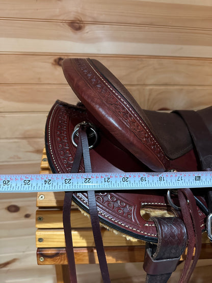 16” Circle Y Buffalo Gap Trail Western Saddle Model 2614