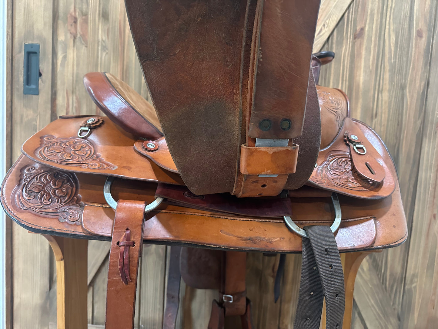 15.5” Circle Y All-Around Roping Western Saddle Model 3767