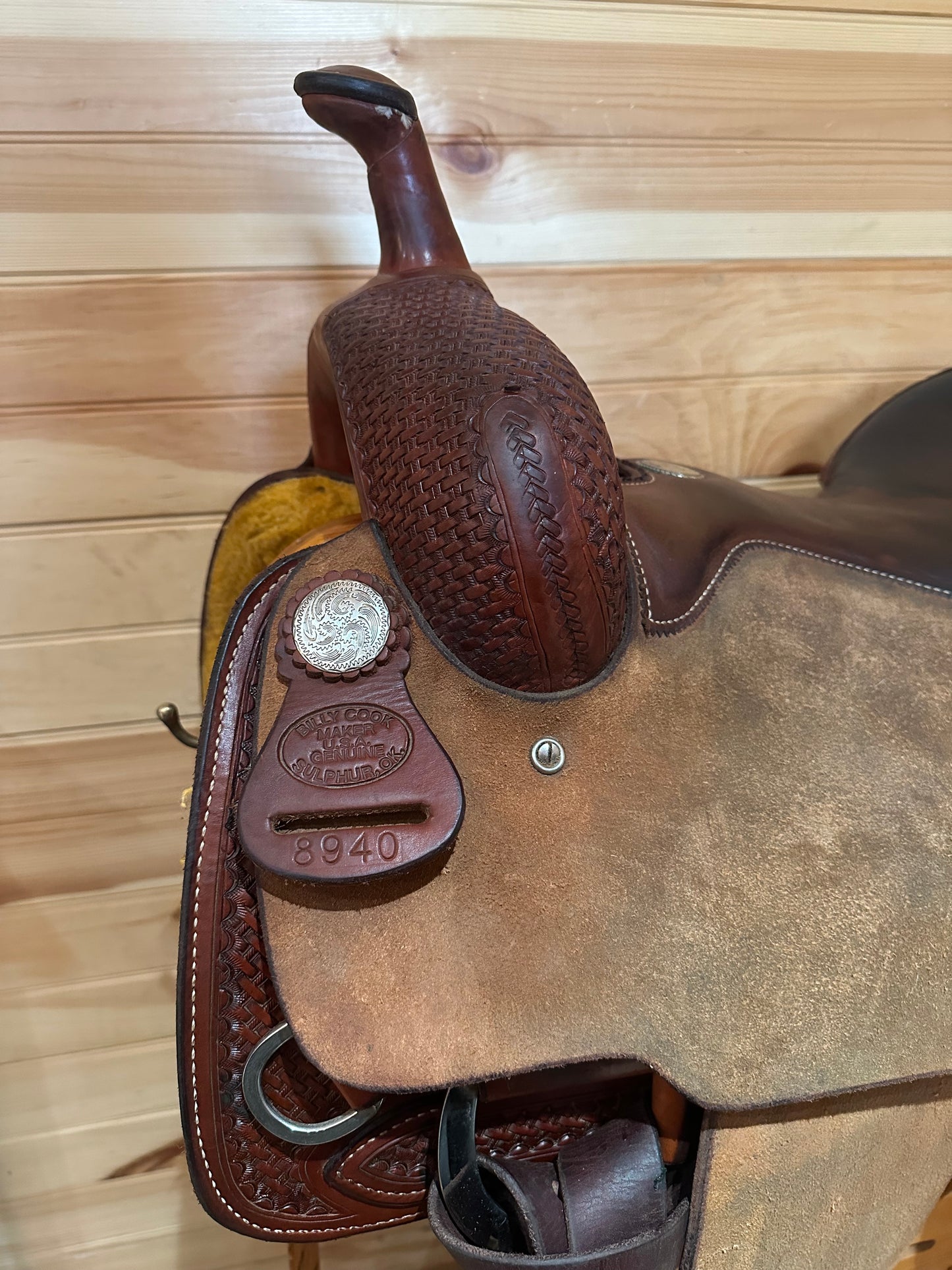 16” Genuine Billy Cook Pro Cutter Western Saddle Model 8940