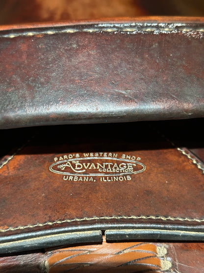 16” Pard’s Advantage Western Training Work Saddle