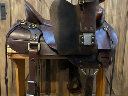 17.5” Tucker High Plains Western Trail Saddle Model 260