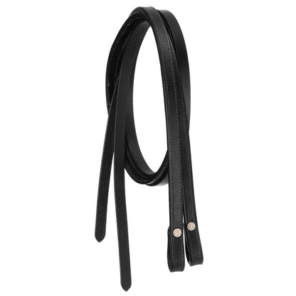 Royal King Double-Stitched Leather Split Reins
