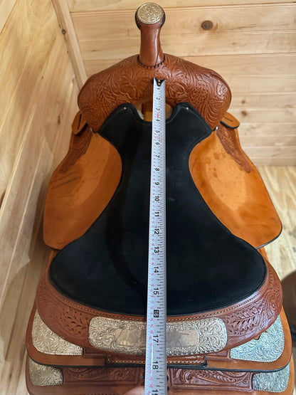 16” Circle Y High Horse Pasadena Western Show Saddle Model 6312