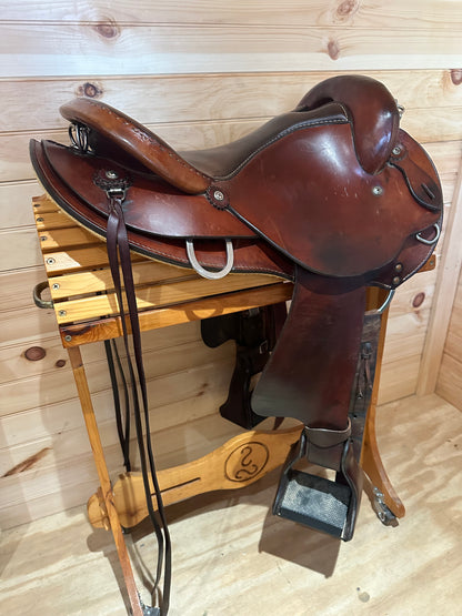 16.5” National Bridle Shop Gaited Endurance Saddle Model 2624