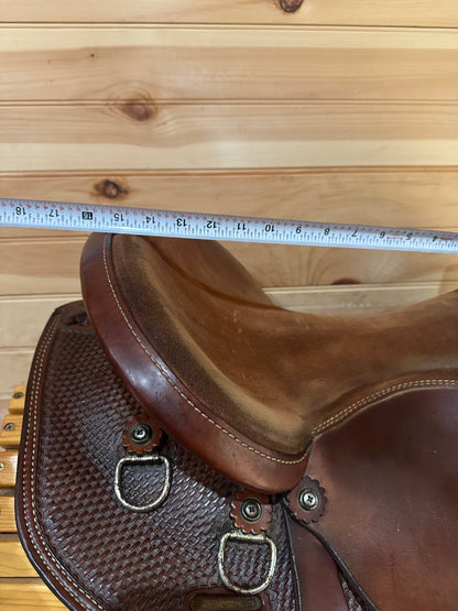 15” MCS Guy McLean Cattleman Aussie Stock Saddle