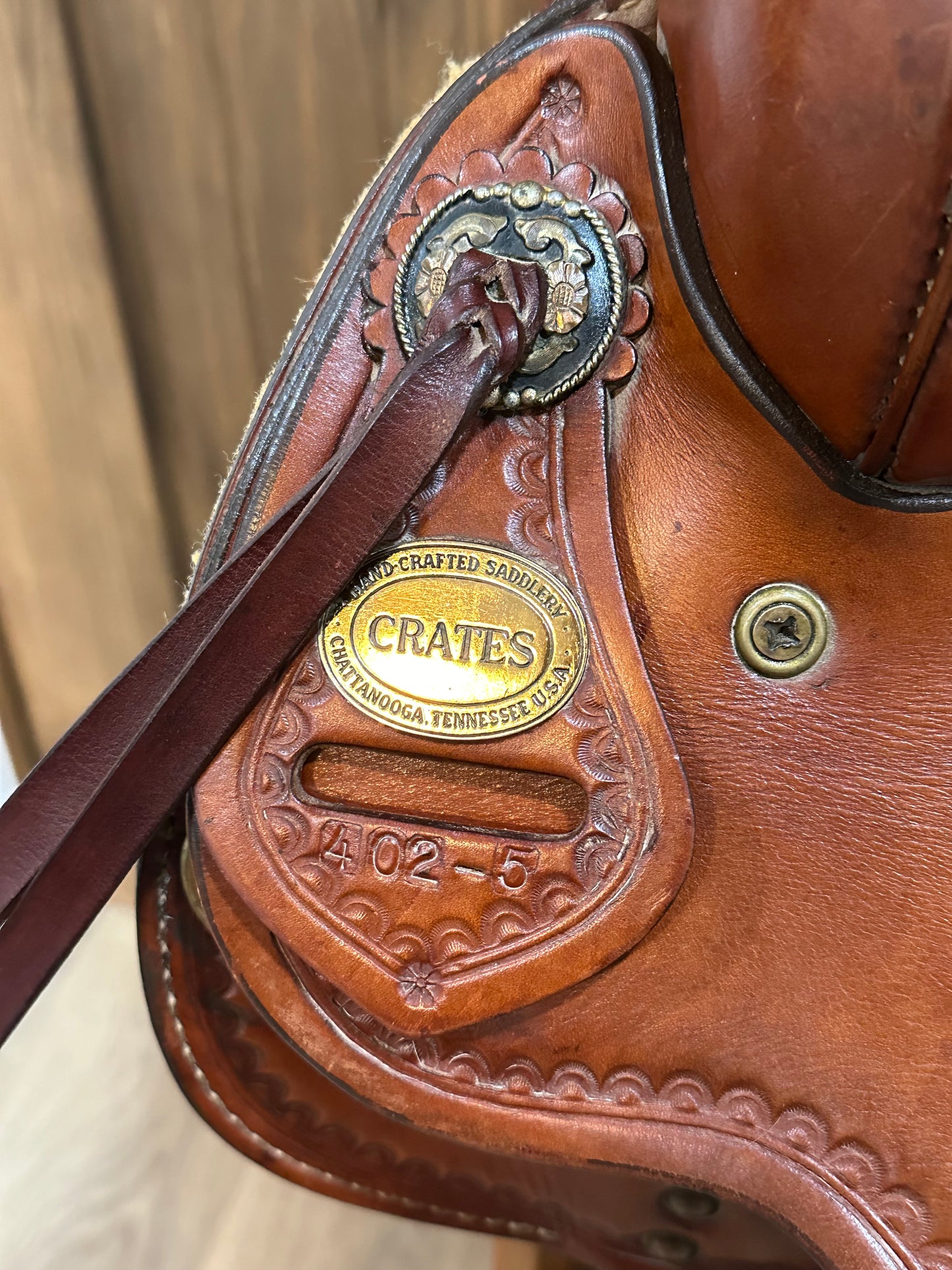 17” Crates Western Trail Saddle Model # 402-5