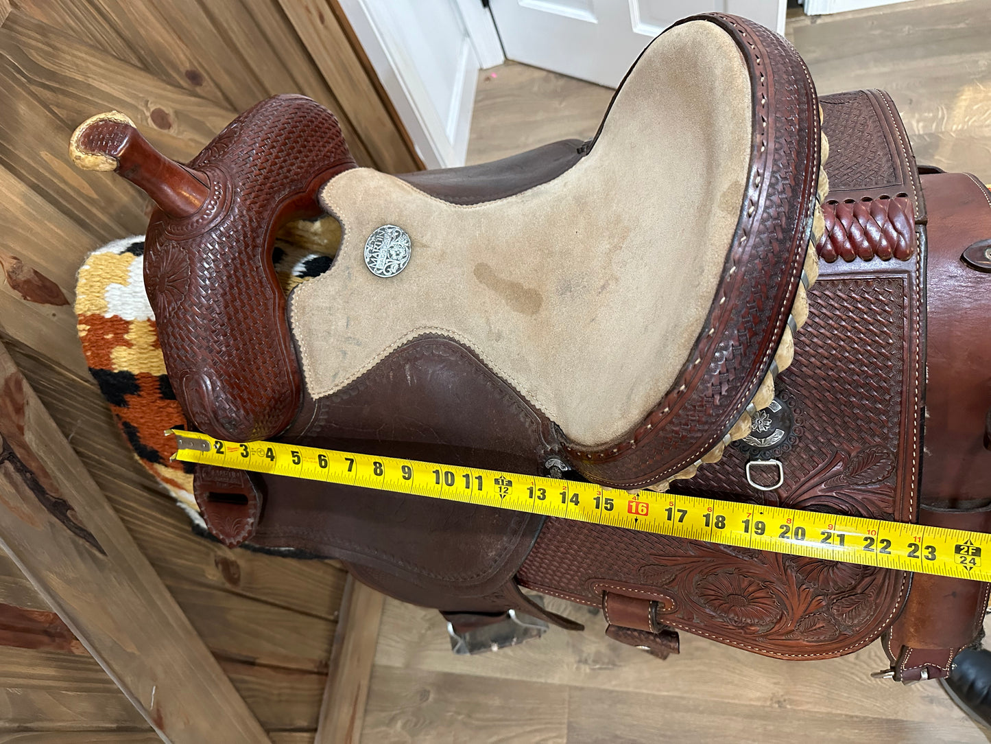 14” Martin Saddlery Barrel Racing Saddle