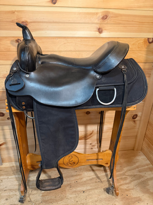 16” Circle Y High Horse Lockhart Western Trail Saddle Model 6910