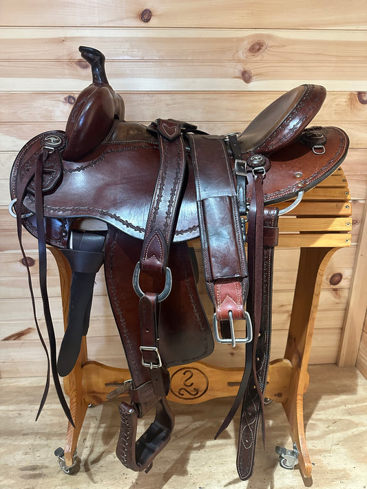 16” Clinton Anderson Aussie Saddle by Martin Saddlery