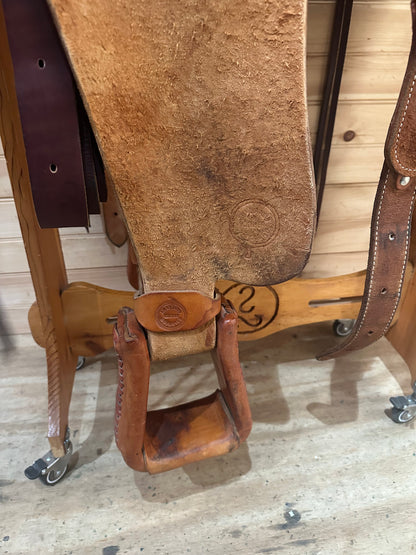 16” Colorado Saddlery “Hat Creek Roper” Western Saddle Model 0-306