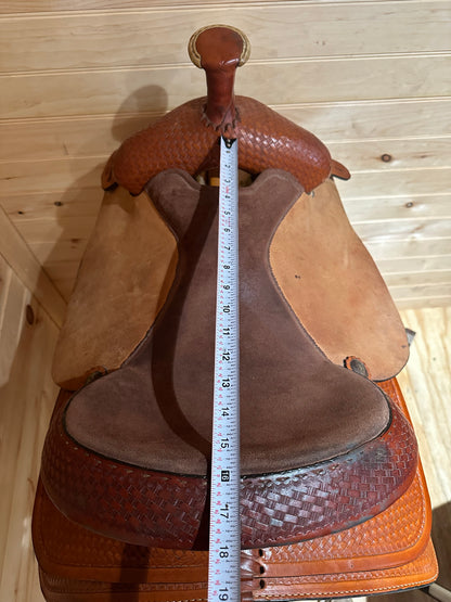 16” Tex Tan Hereford Team Roper Western Saddle Model PT4-110785