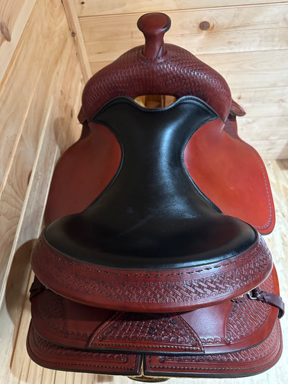 15” Crates Classic Reining Western Saddle Model 2222-2W