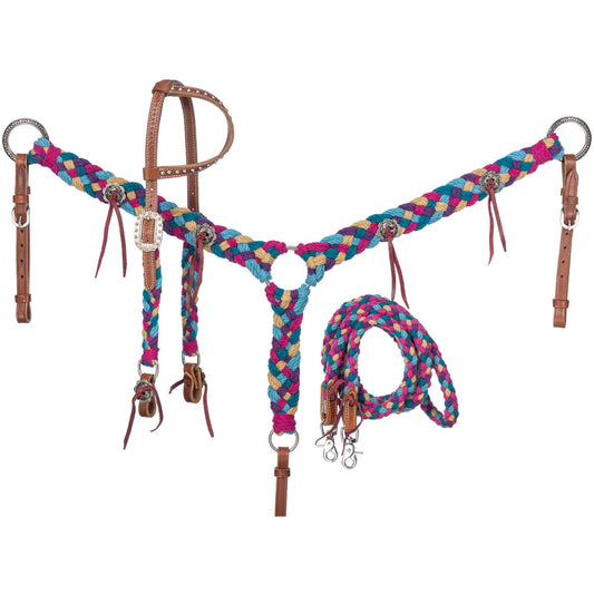 Tough1 Lainey Wool String 3-Piece Tack Set