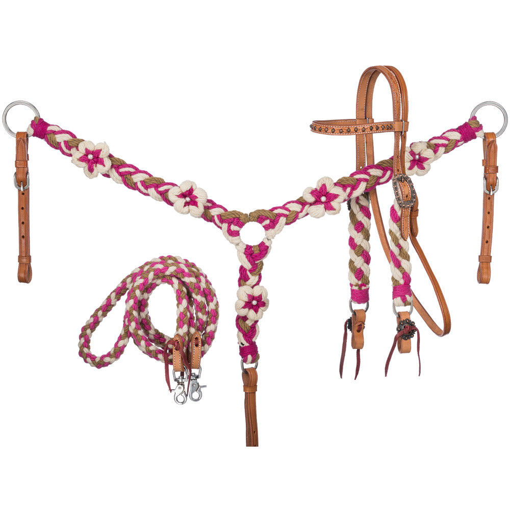 Tough1 Clara Wool String 3-Piece Tack Set