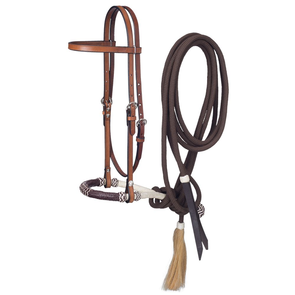 Royal King Browband Headstall/Bosal/Mecate Set