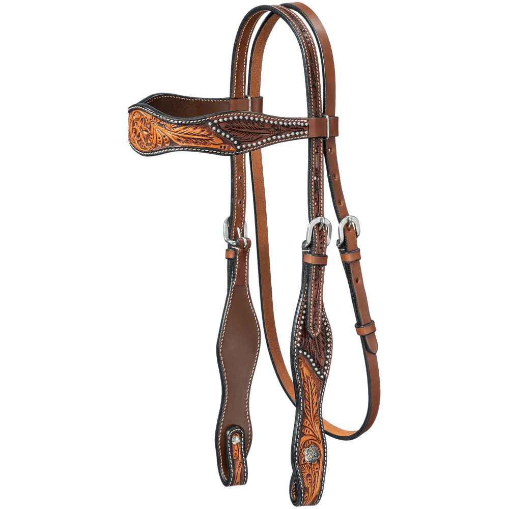 Royal King Cow Puncher Browband Headstall