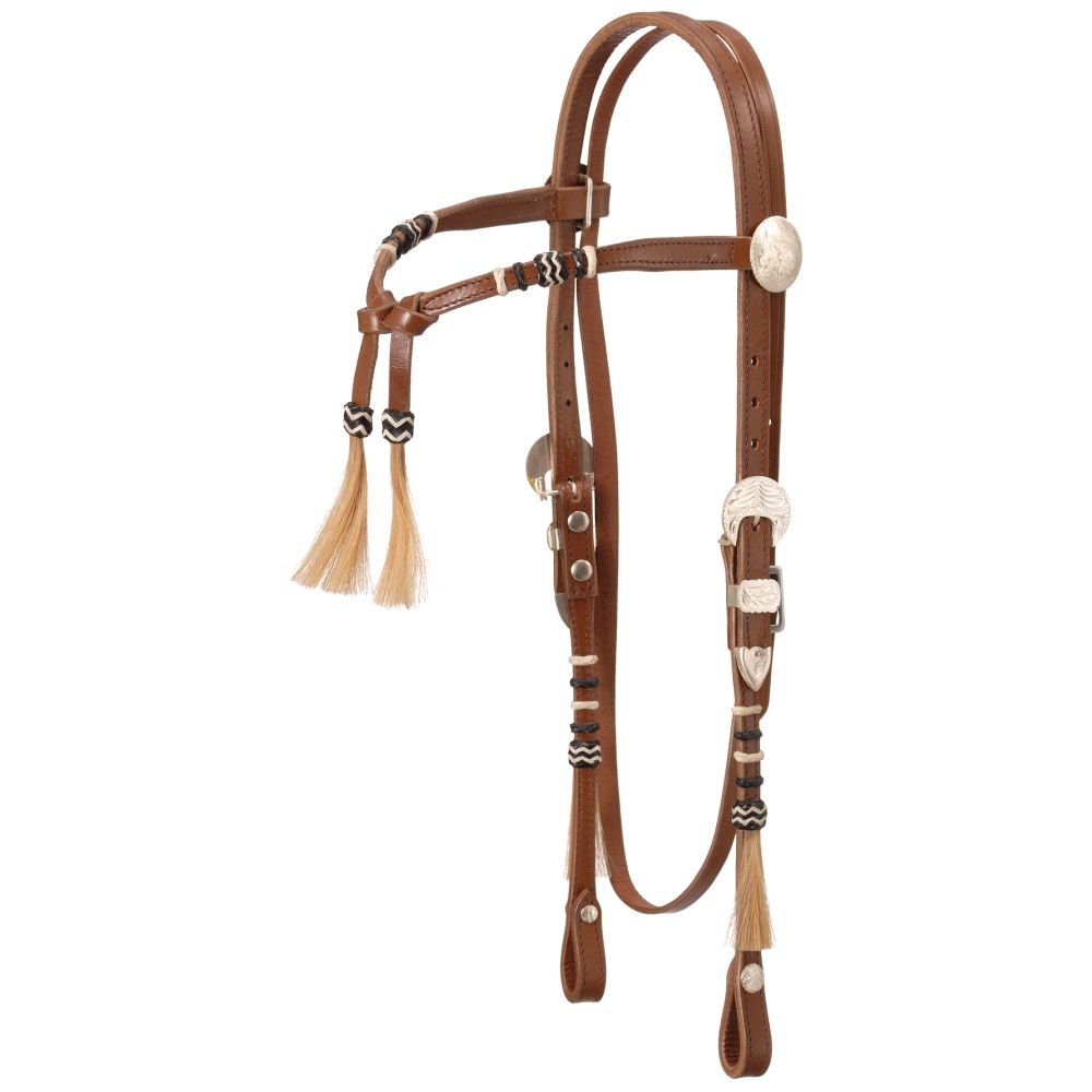 Royal King Braided Rawhide Futurity Headstall