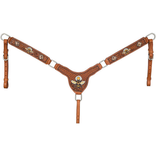 Silver Royal Bee Breastcollar