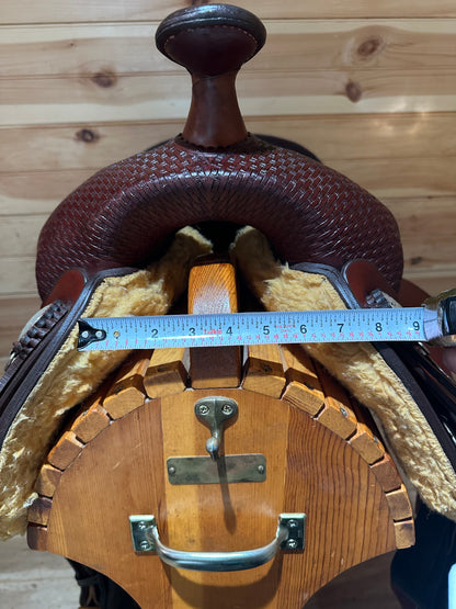 16” Crates Equi-Fit Western Trail Saddle Model 2160