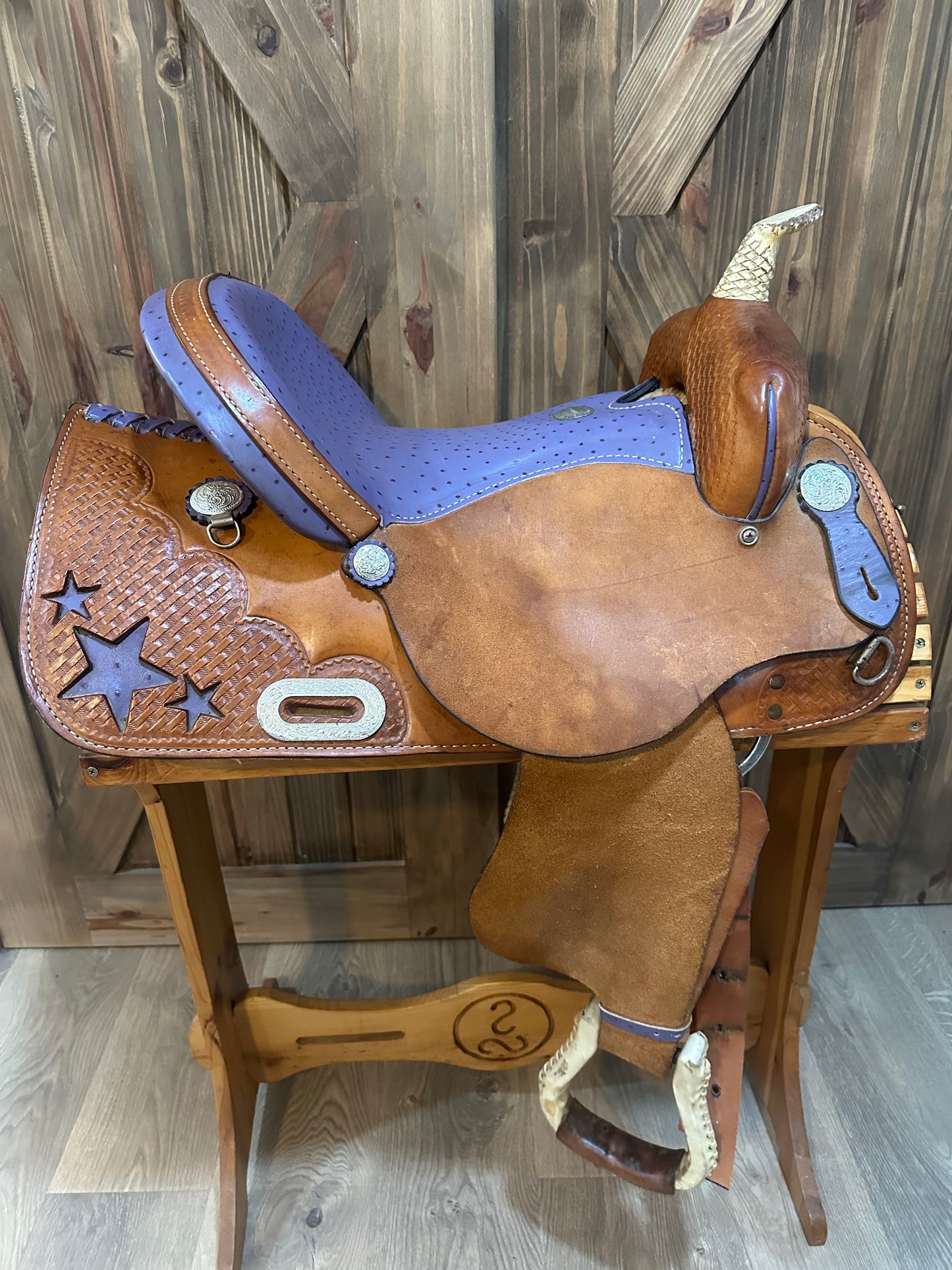 15” Billy Cook Western Barrel Racing Saddle Model 72285