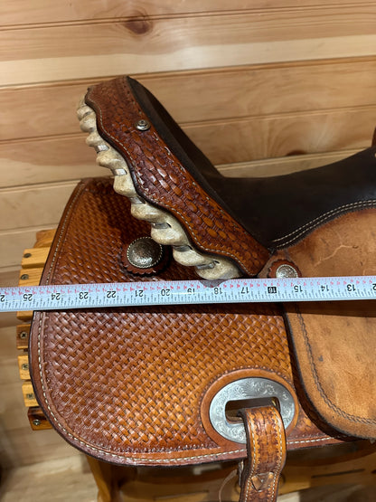 16” Billy Cook Barrel Racing Saddle Model 73267