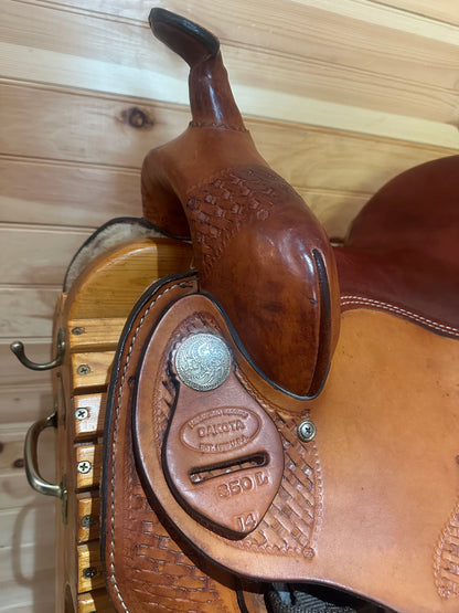 14” Dakota Saddlery Western Saddle Model 350L