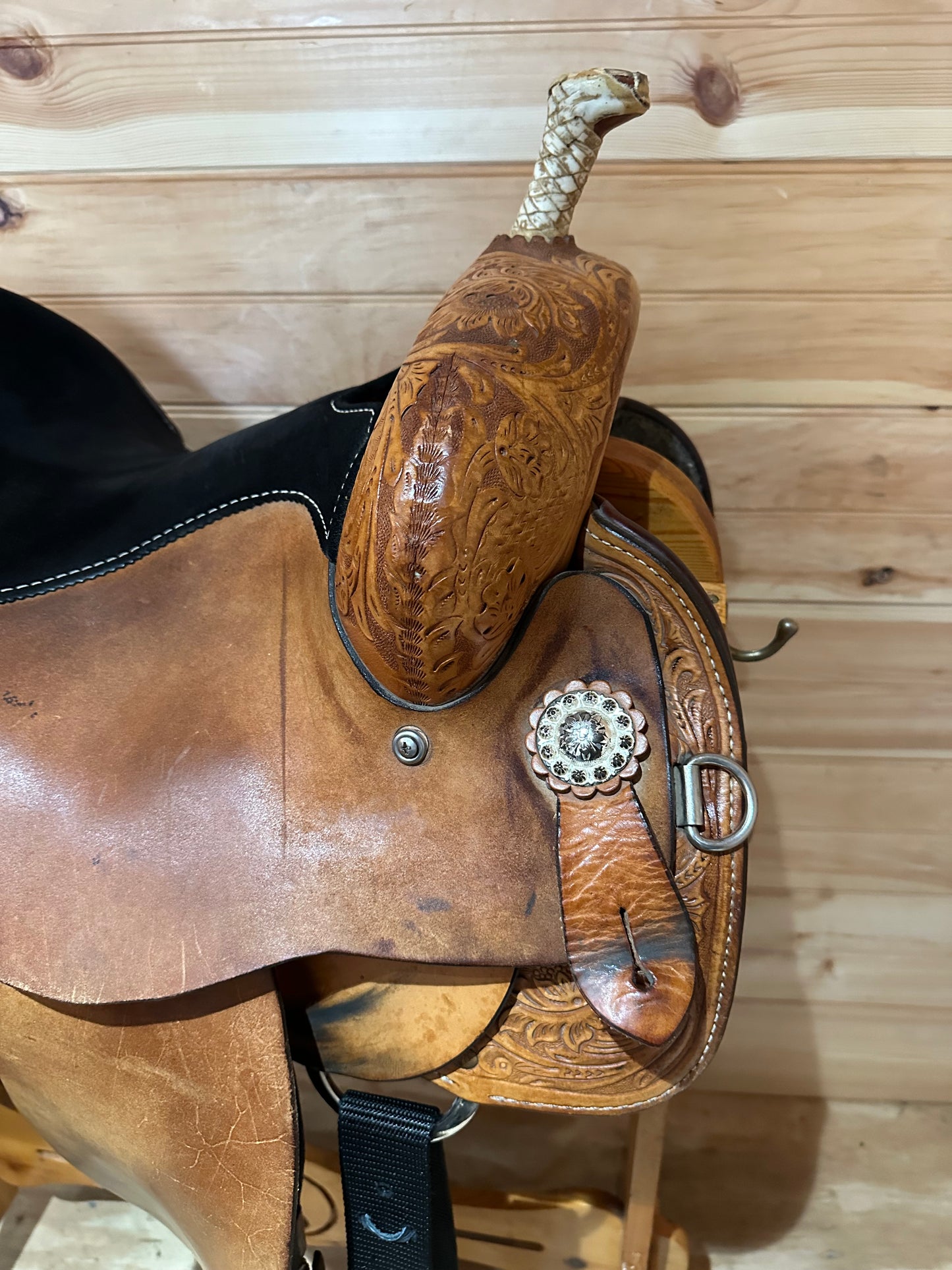 14.5” Circle Y Marlene Special EFFX Barrel Racing Western Saddle Model 1186