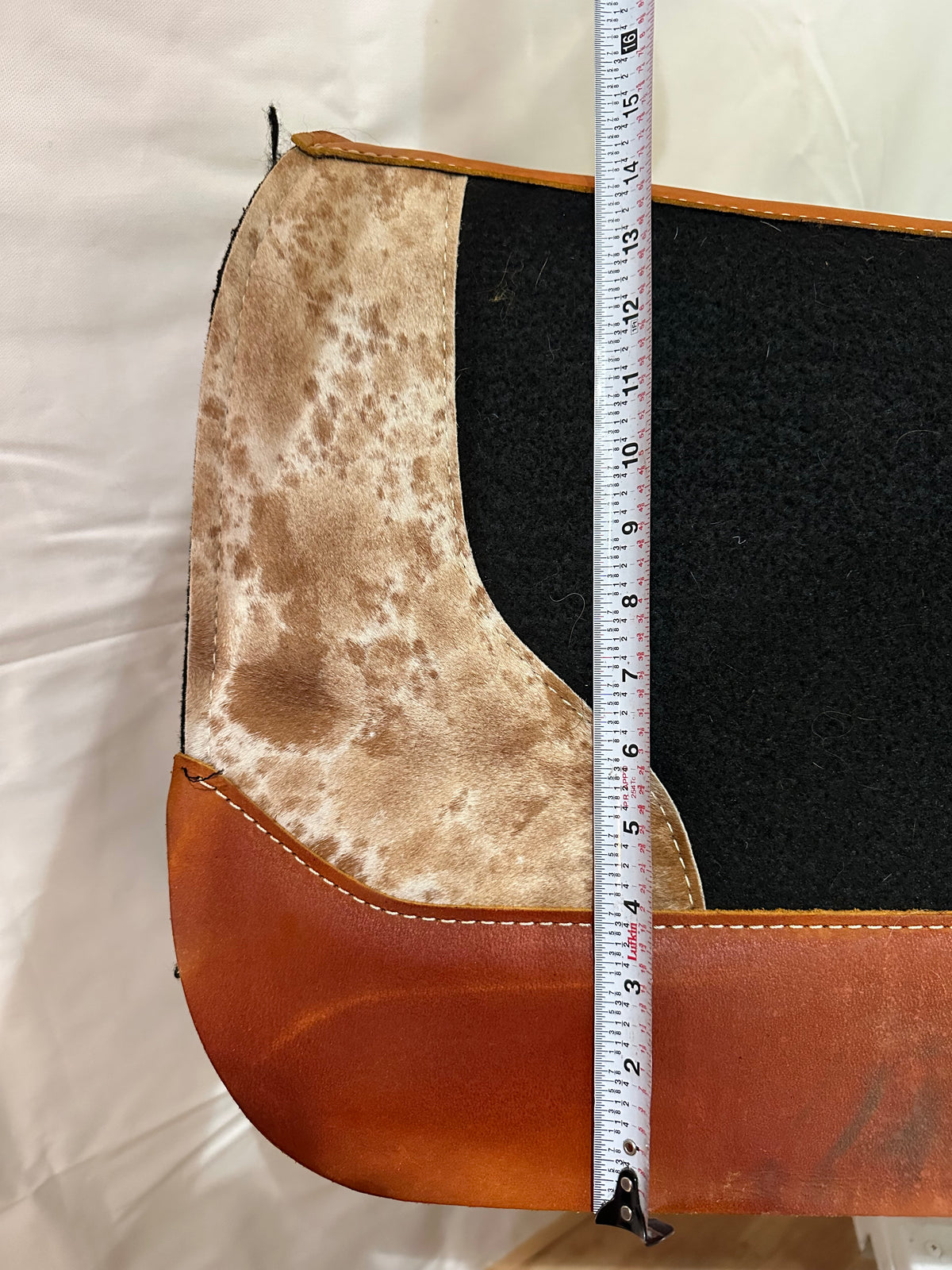 Hilason Wool Felt Western Saddle Pad, 32”L x 32”D x1”