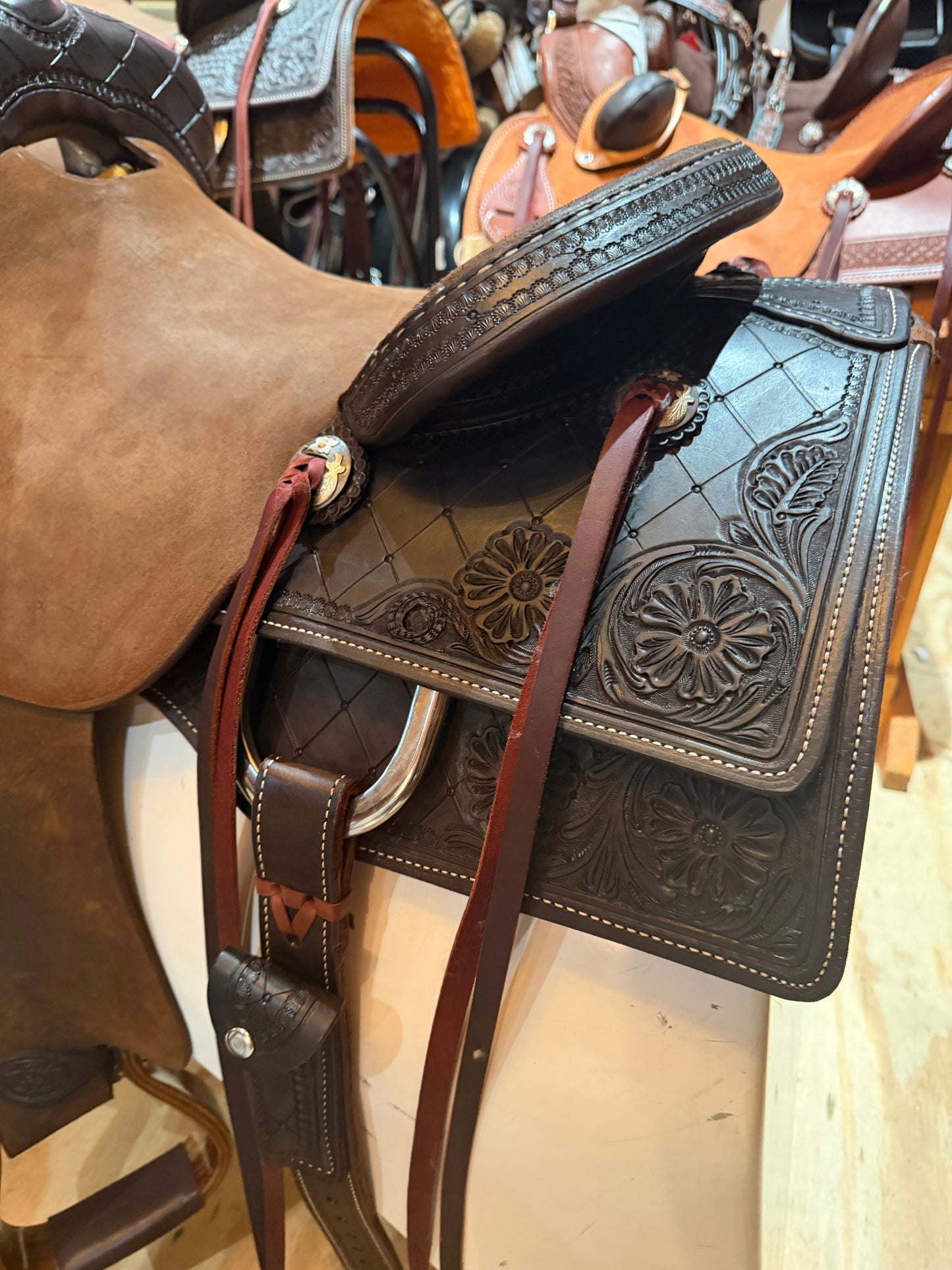 16" Paul Taylor Cutter Western Saddle
