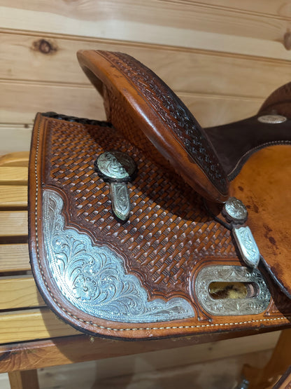 12” Billy Cook Maker Youth Western Show Saddle Model 3295