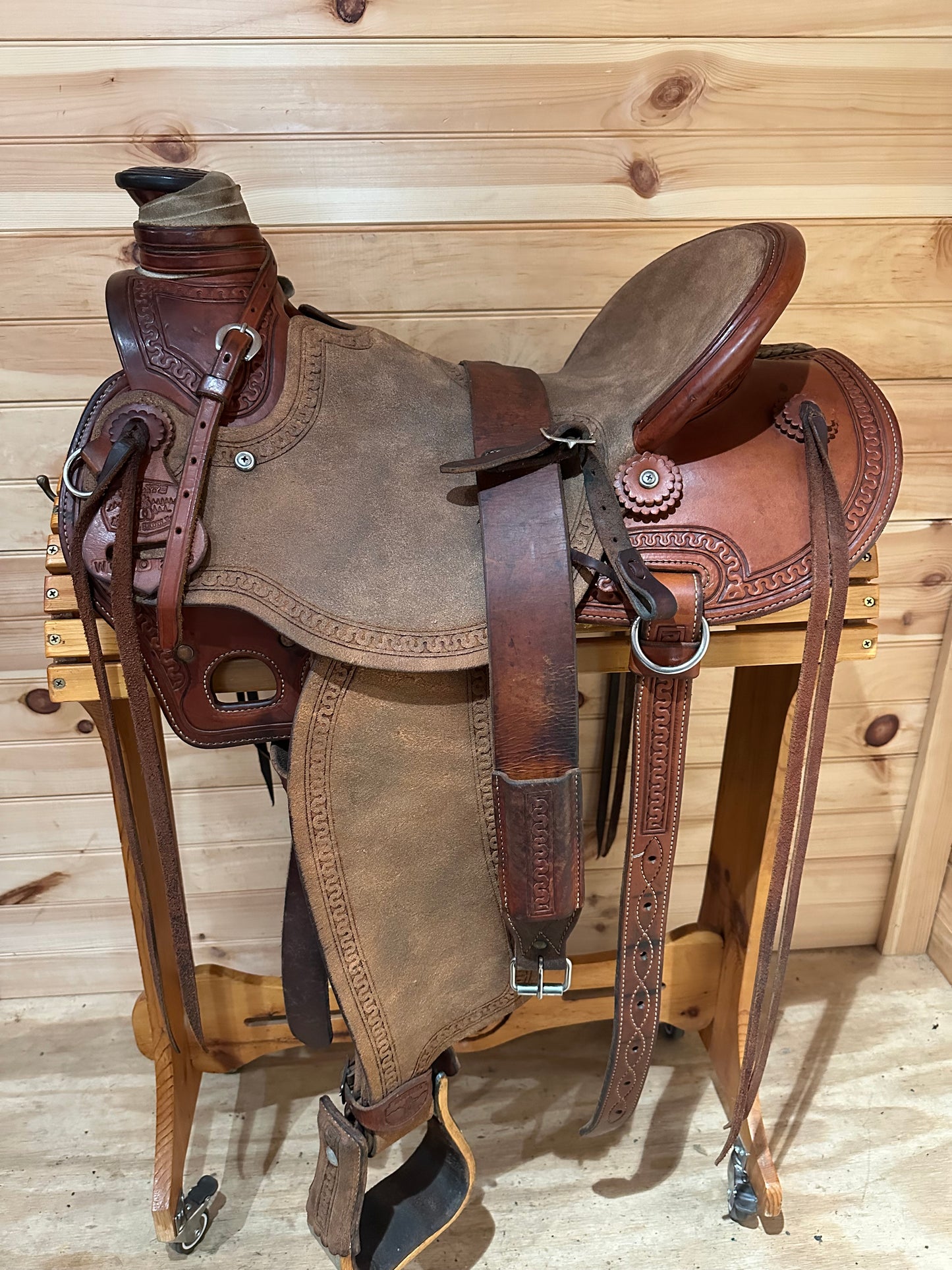 15” McCall Mclite Lady Wade Western Saddle