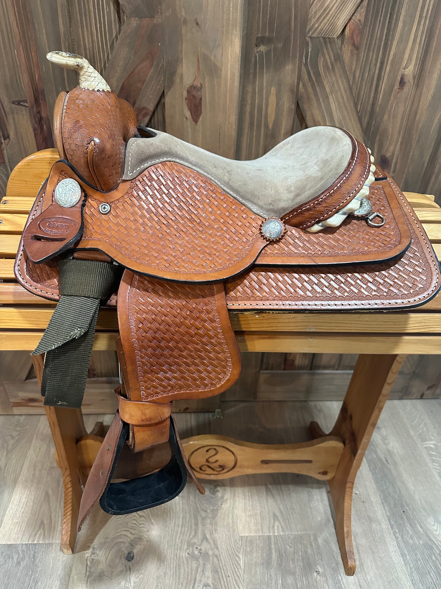 12” Dakota Saddlery Children’s Saddle