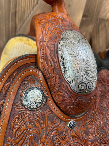 16” Tex Tan Imperial AQHA Western Show Saddle