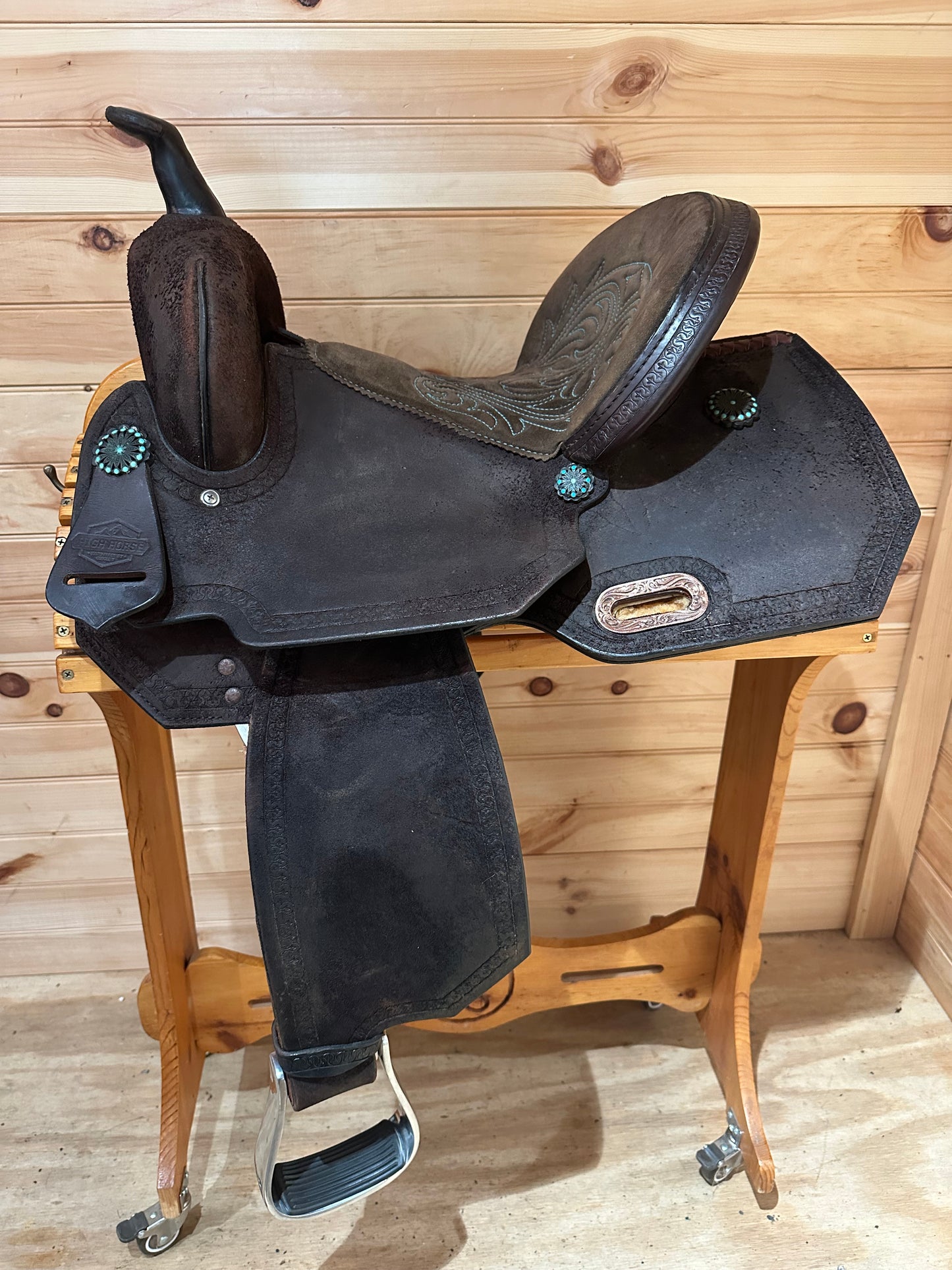 14” Circle Y High Horse Lindale Western Barrel Saddle Model 6228  (2019 Year)