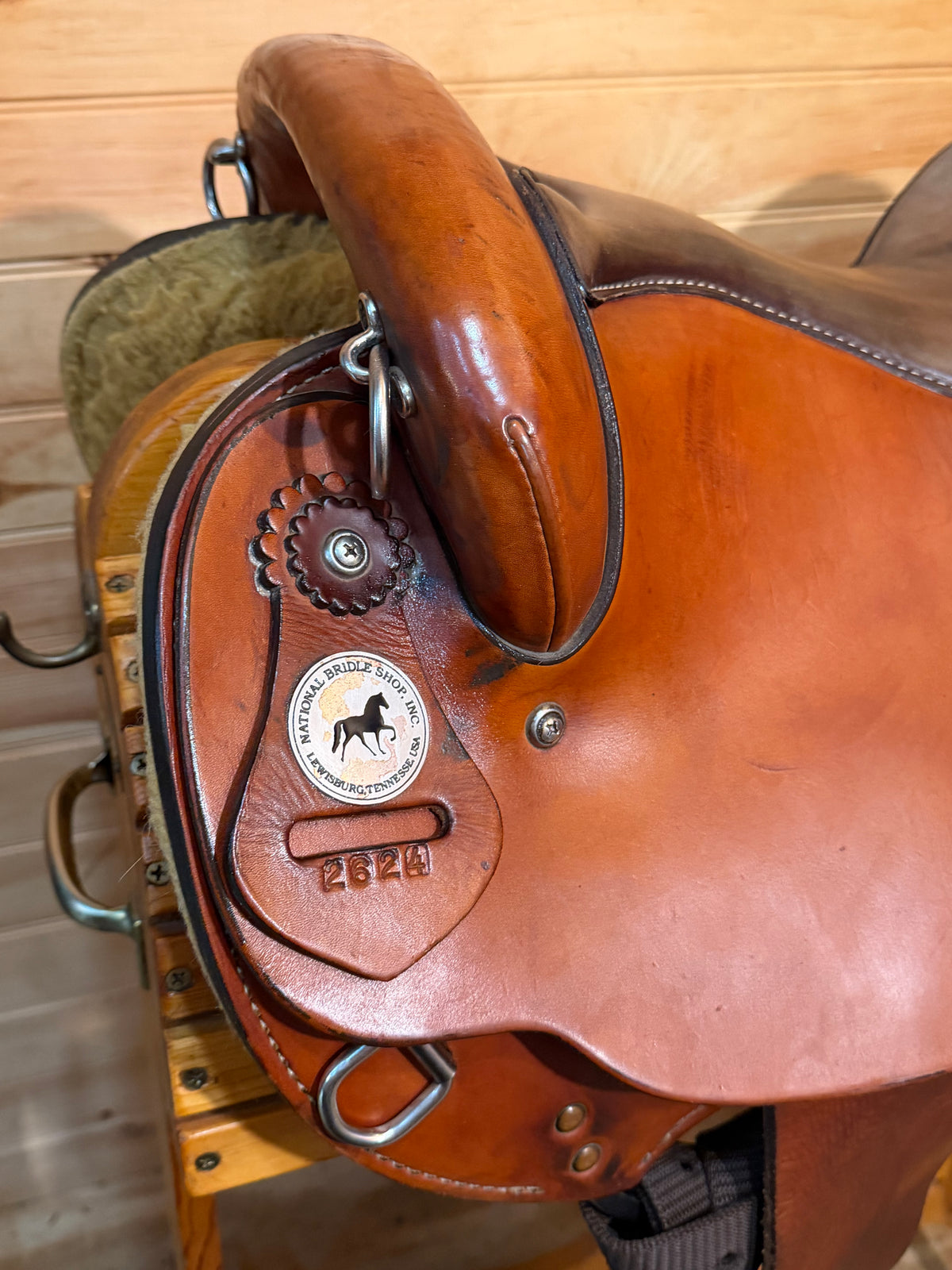 16.5” National Bridle Shop Gaited Endurance Saddle Model 2624