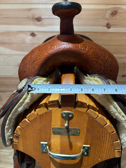 15” Tex Tan Hereford Western Trail Saddle Model 08-4014P5