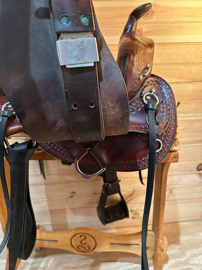 16” Dixieland Western Trail Saddle