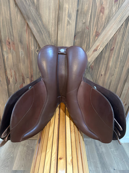 16.5” Bates Caprilli Close contact/Jumping Saddle w/ XCH