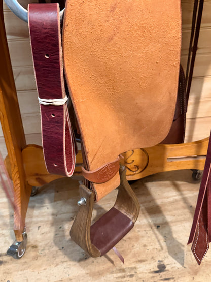 15" Paul Taylor Wade Ranch Western Saddle