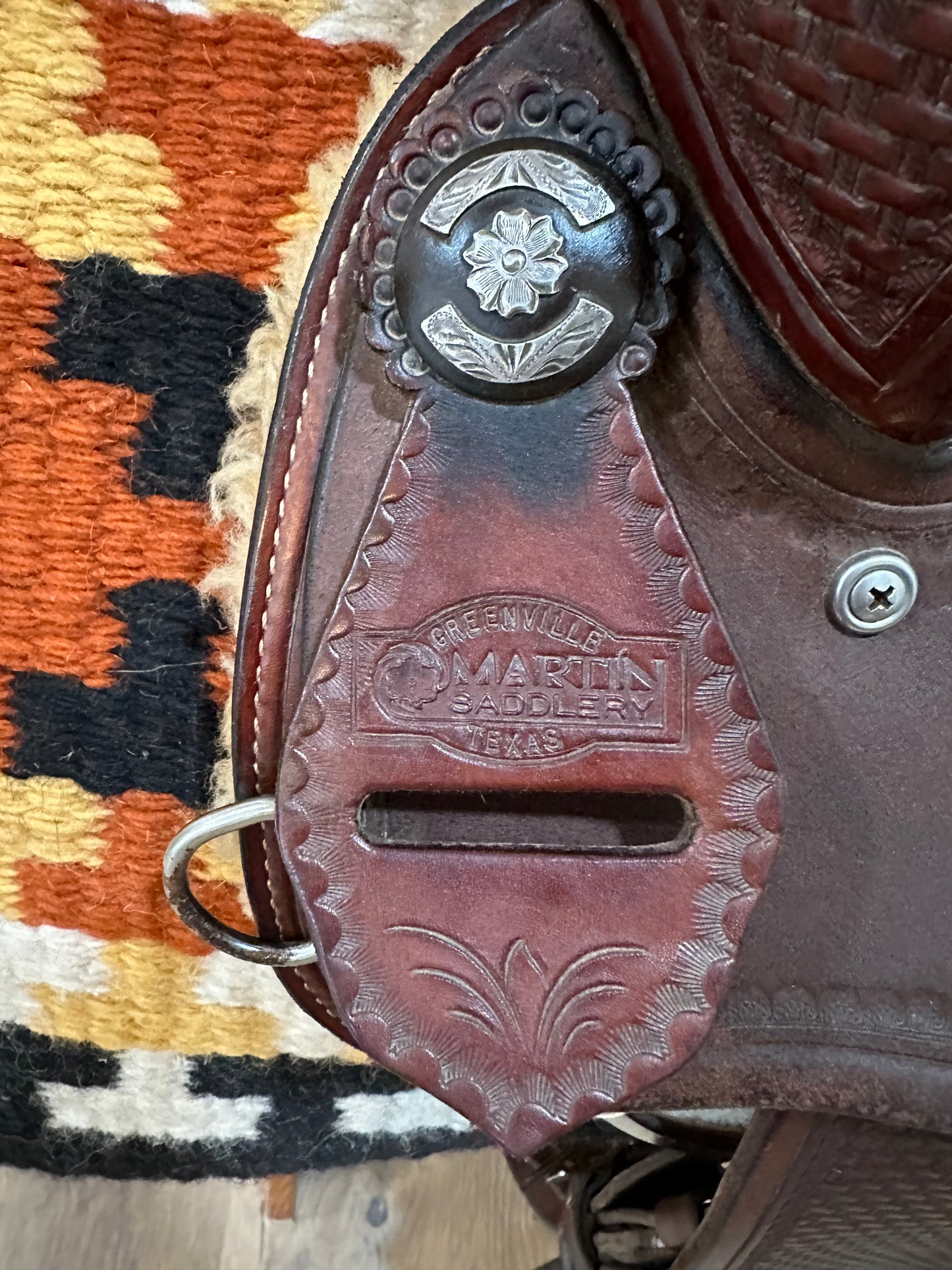 14” Martin Saddlery Barrel Racing Saddle