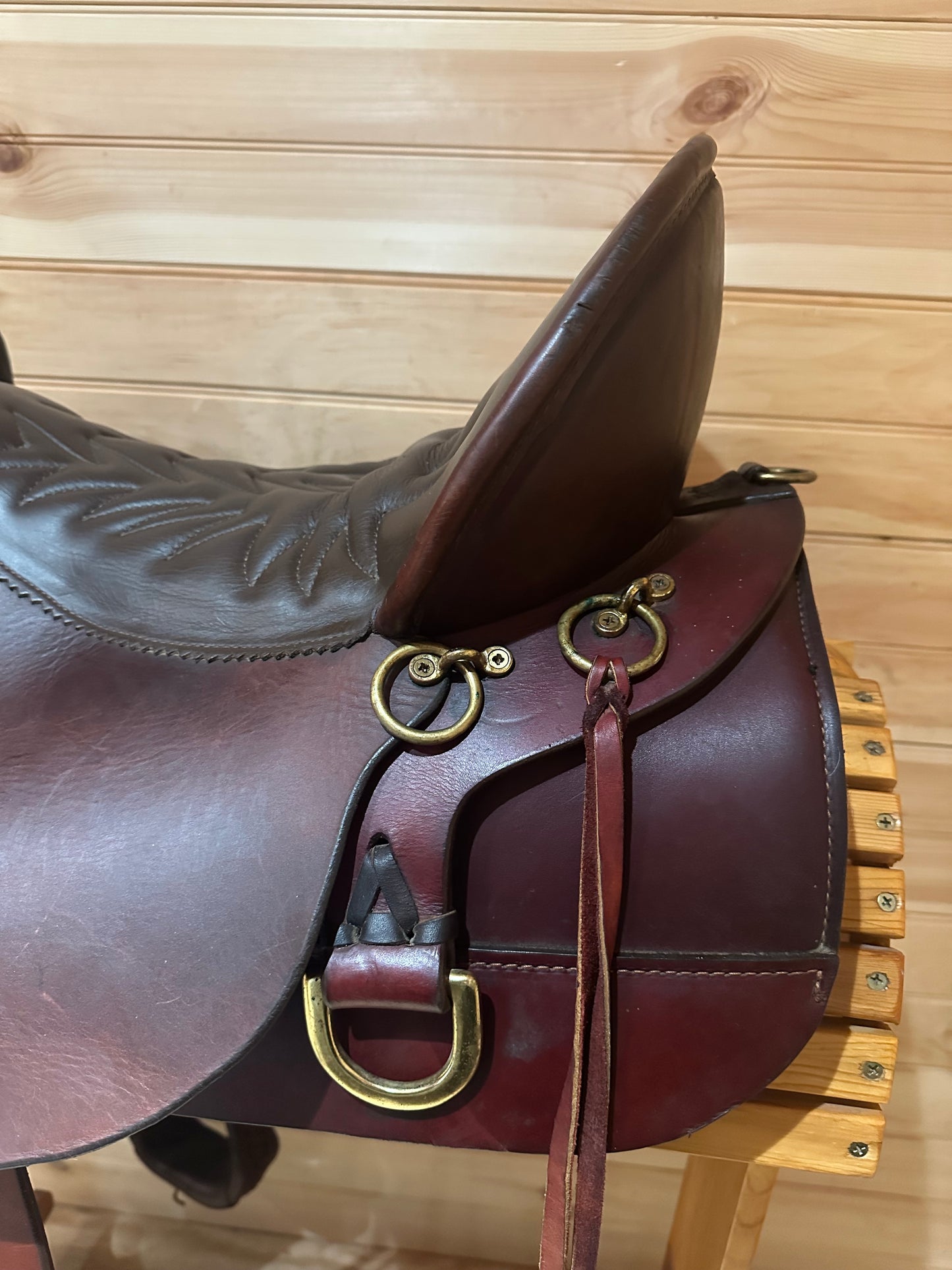 17.5” Tucker Saddlery Western Trail Saddle Model 257