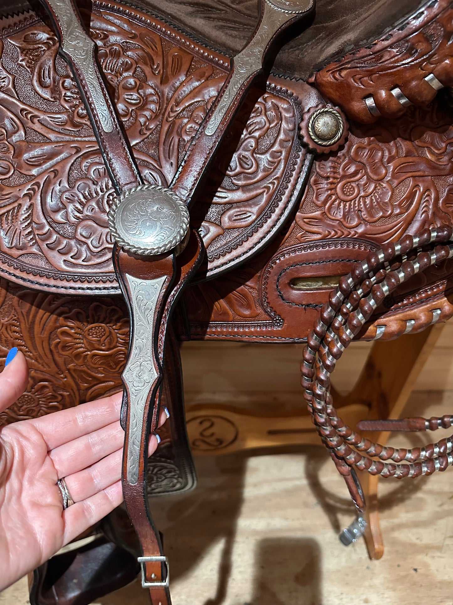 16” Crates Arabian Western Saddle Model 351