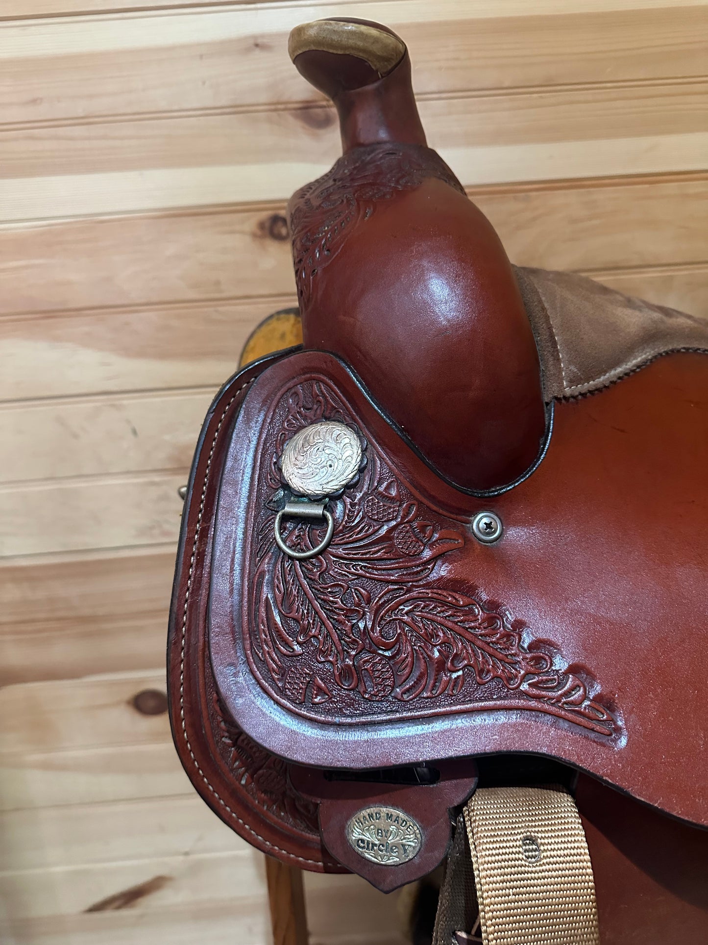 16” Circle Y Team Roper Western Saddle Model 2709