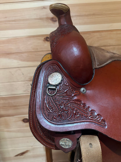16” Circle Y Team Roper Western Saddle Model 2709
