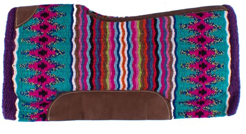 Colorburst 34" x 36" x 3/4 Contoured Saddle Pad with Memory Felt Bottom